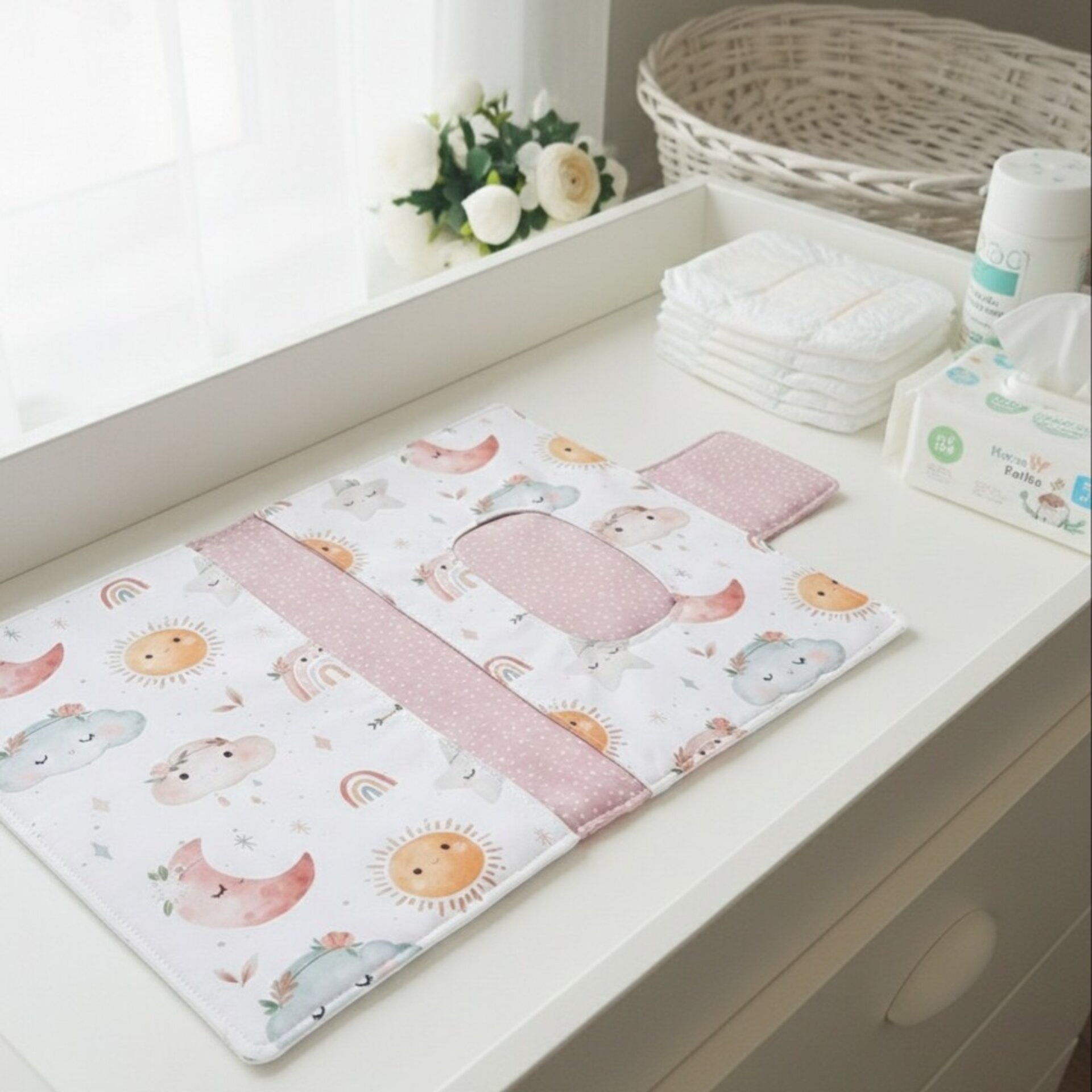 Portapañales y toallitas bebé personalizado - 3