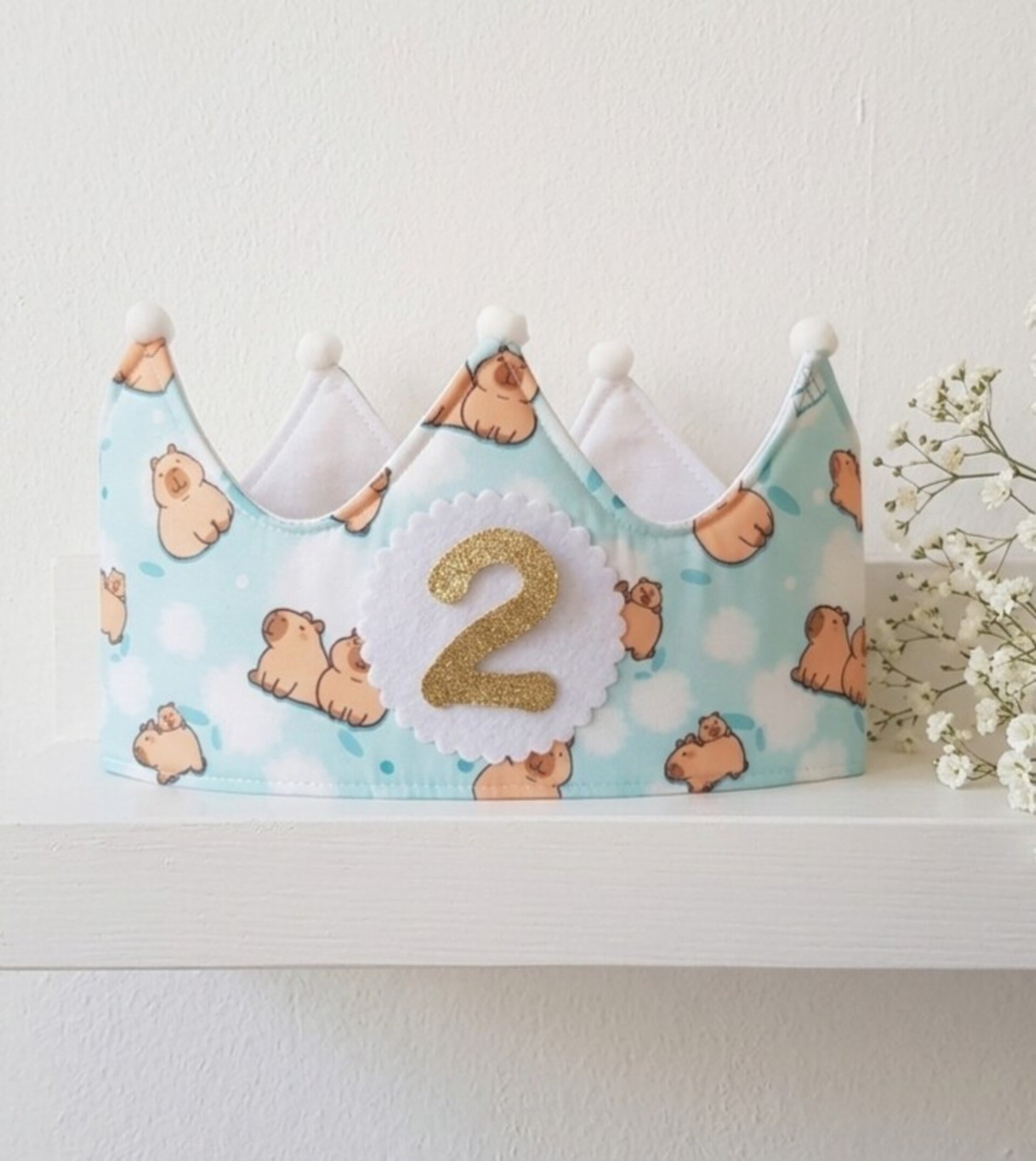 Corona cumpleaños Capibara - 1