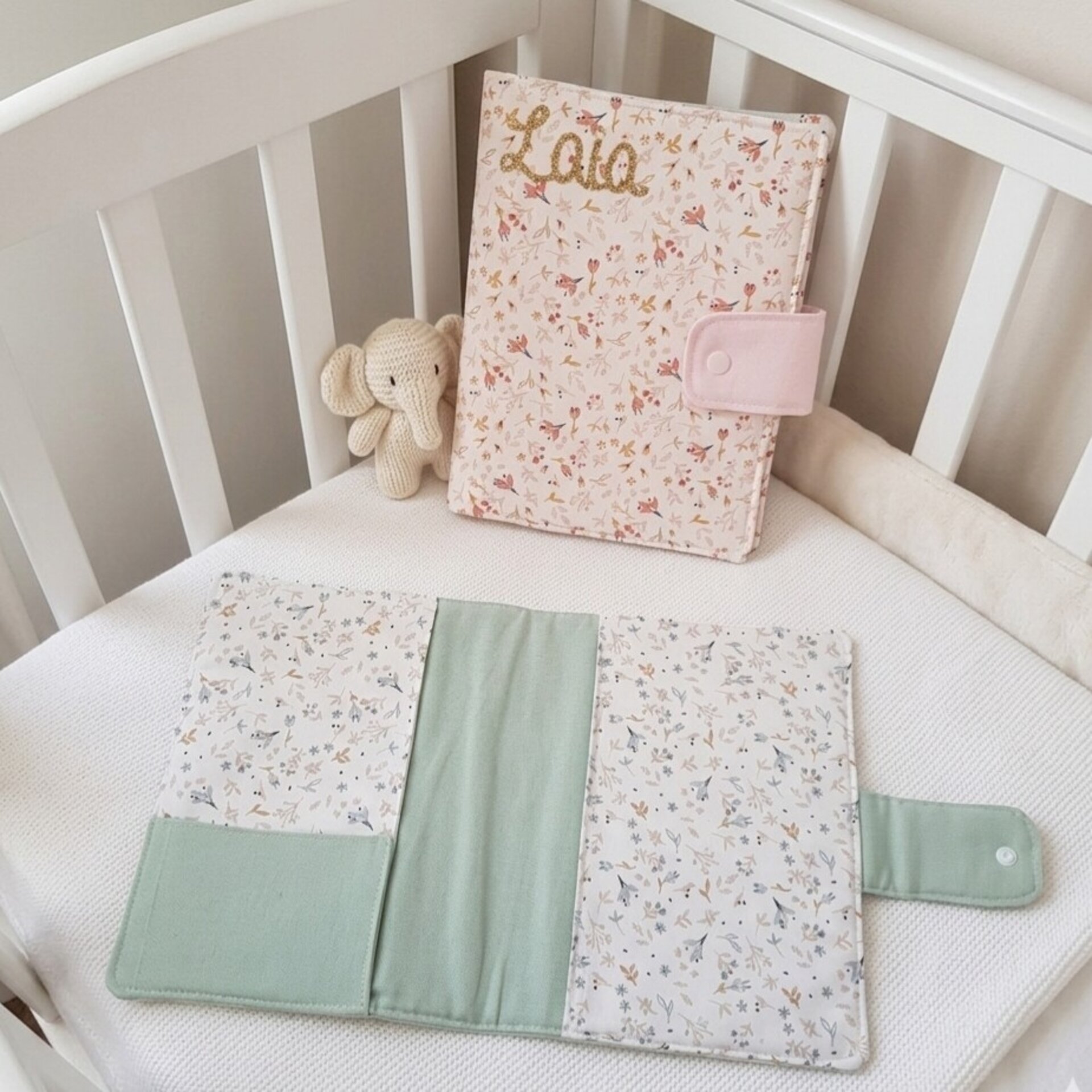 Portadocumentos bebé personalizado con el nombre - 1