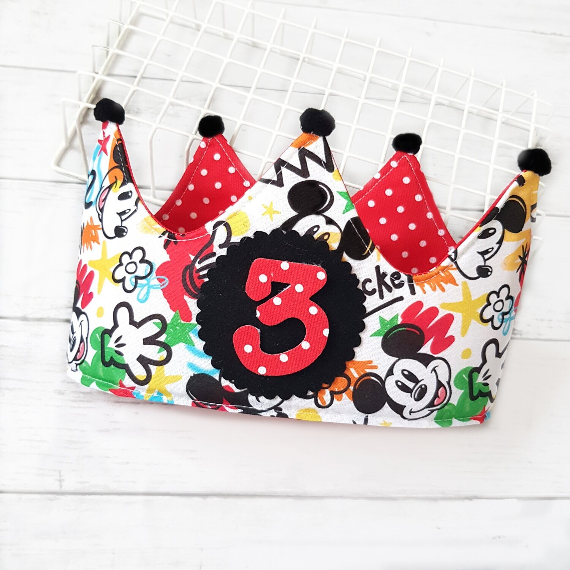 Corona cumpleaños Mickey - 1