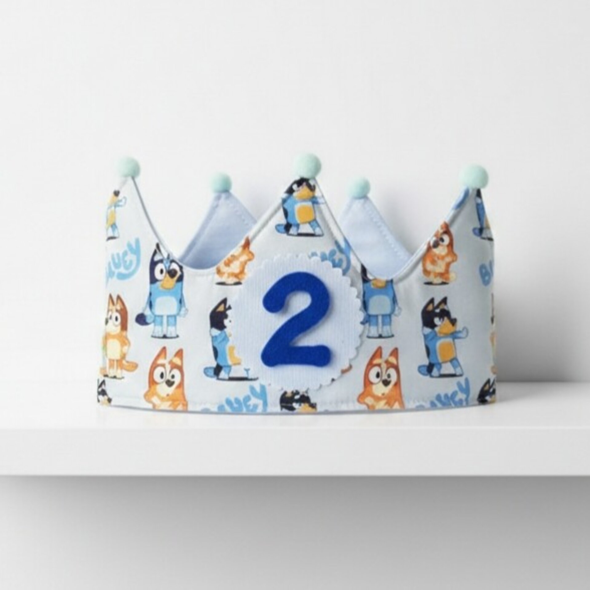 Corona cumpleaños Bluey, edición limitada - 1