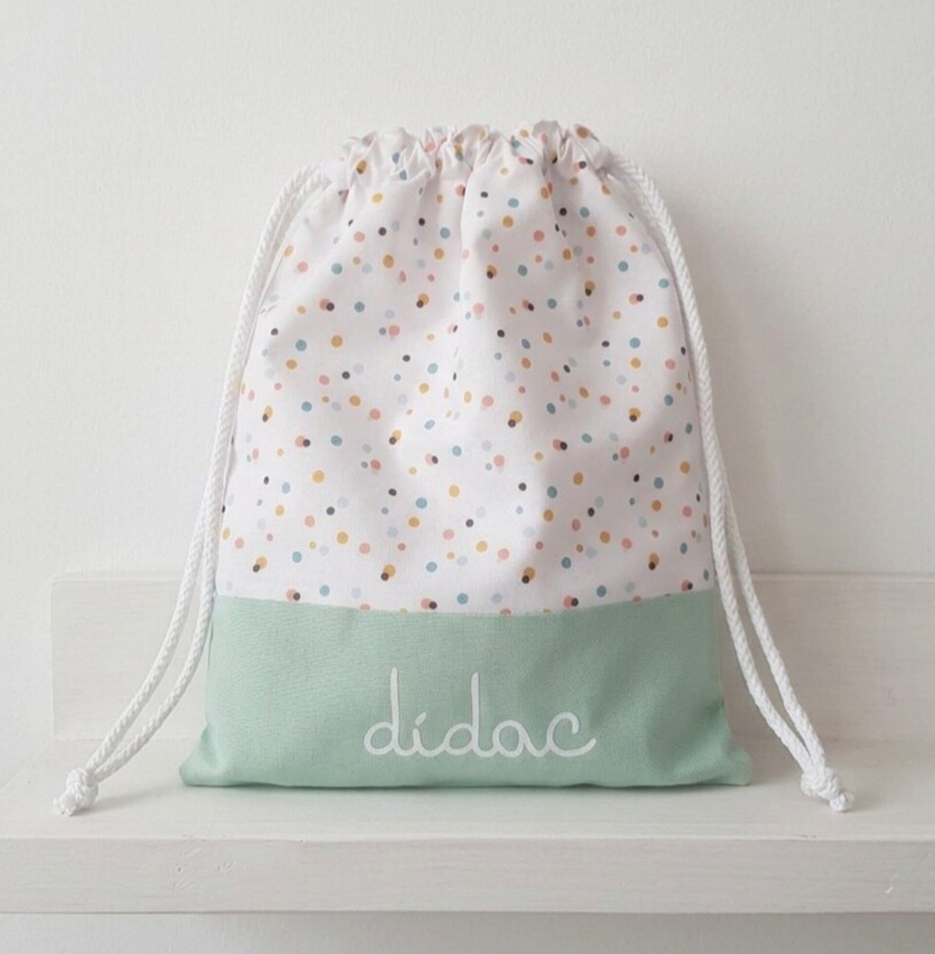 Bolsa de tela personalizada con el nombre - 1