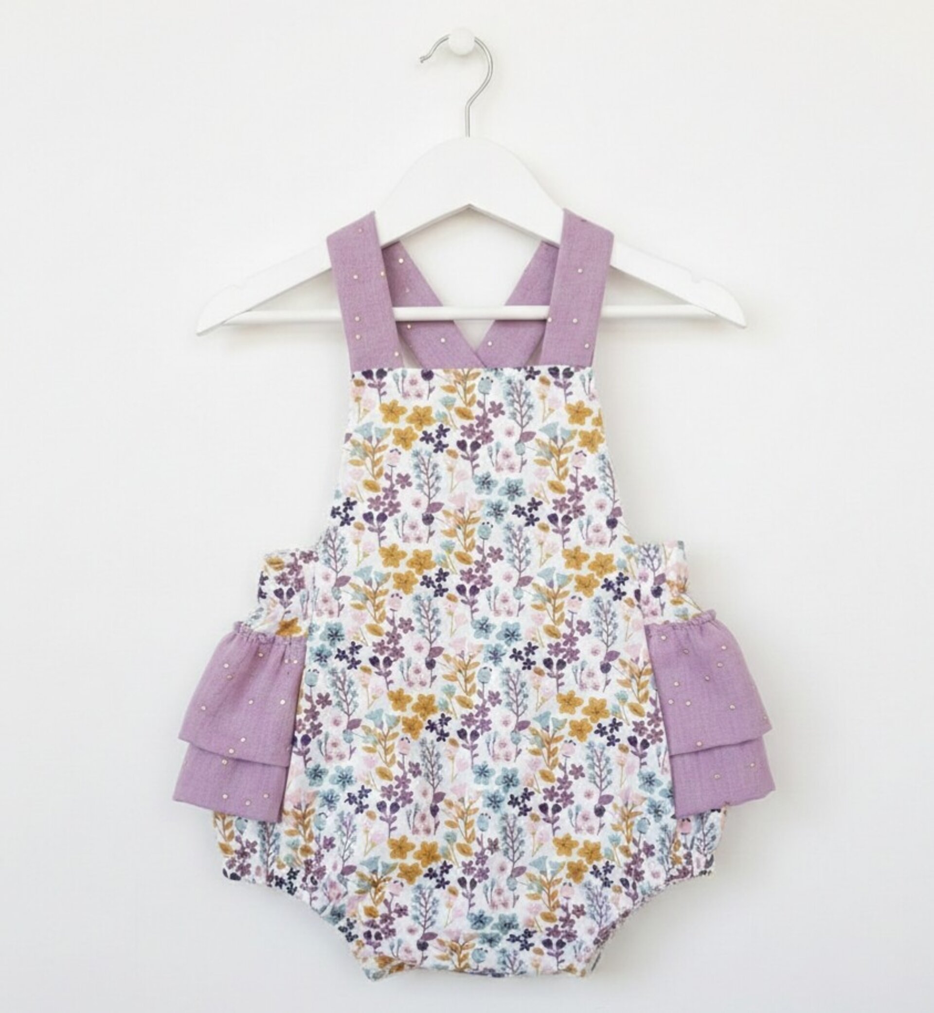 Ranita con volantes, varias telas - 2