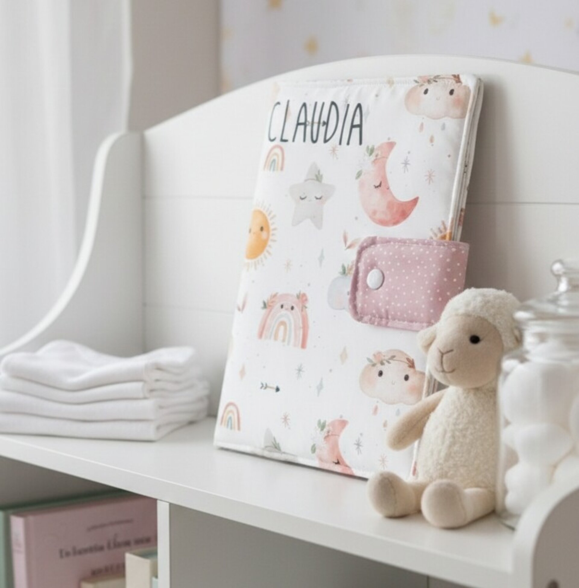 Portadocumentos bebé personalizado Boho - 2