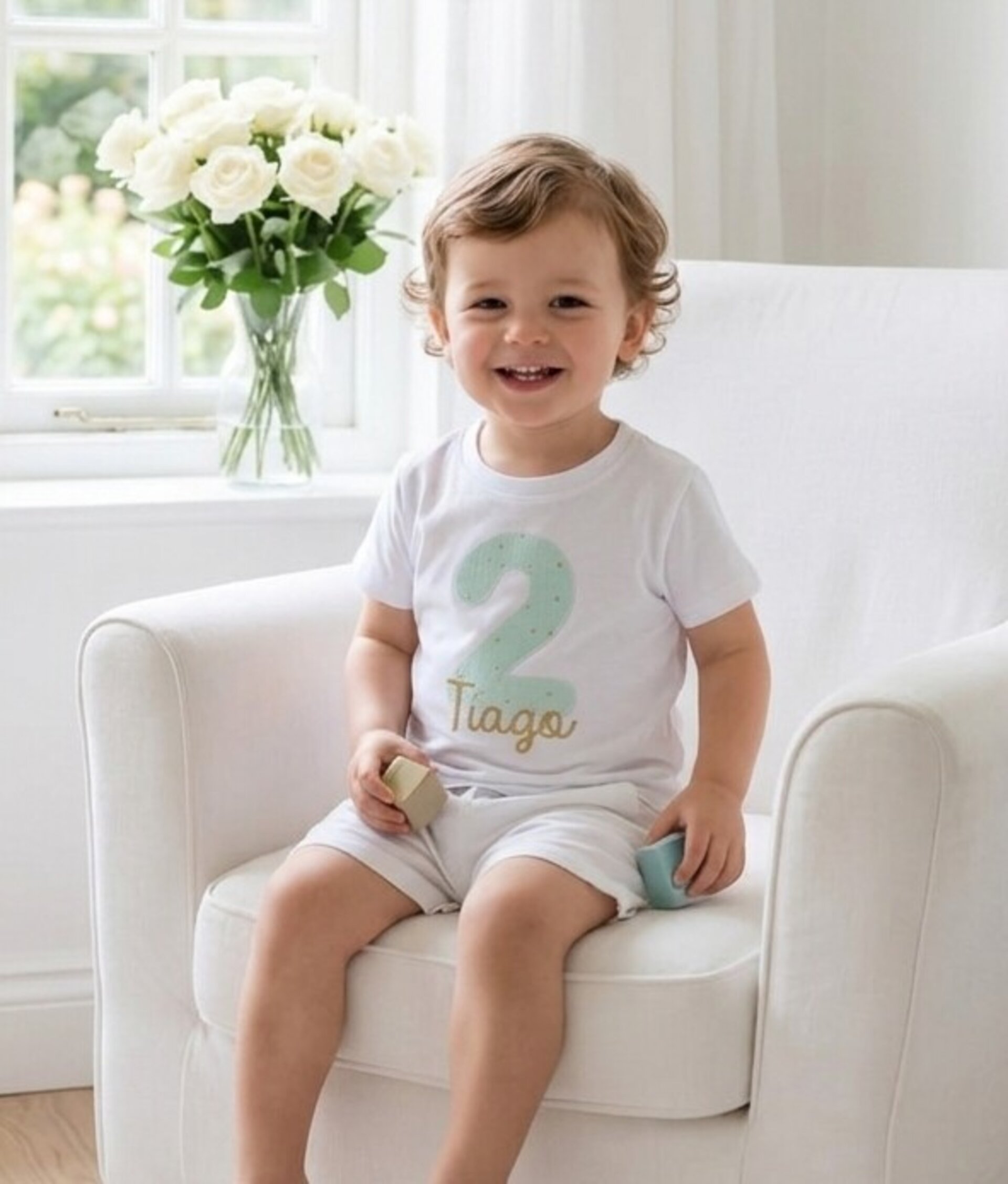 Camiseta personalizada con la número y el nombre, varios colores - 1