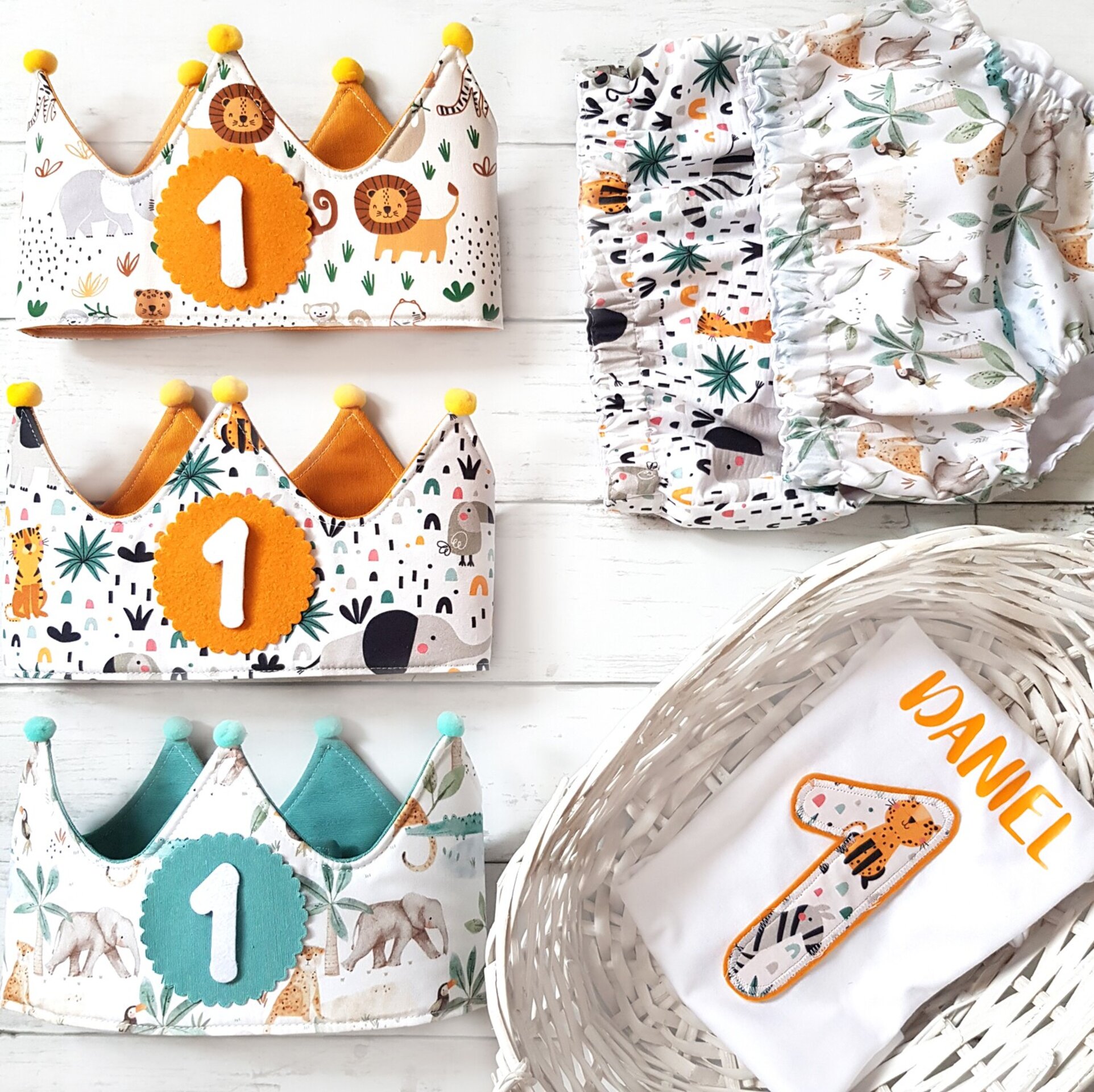 Conjunto cumpleaños 2 NIÑO A MEDIDA Varios estampados - 1