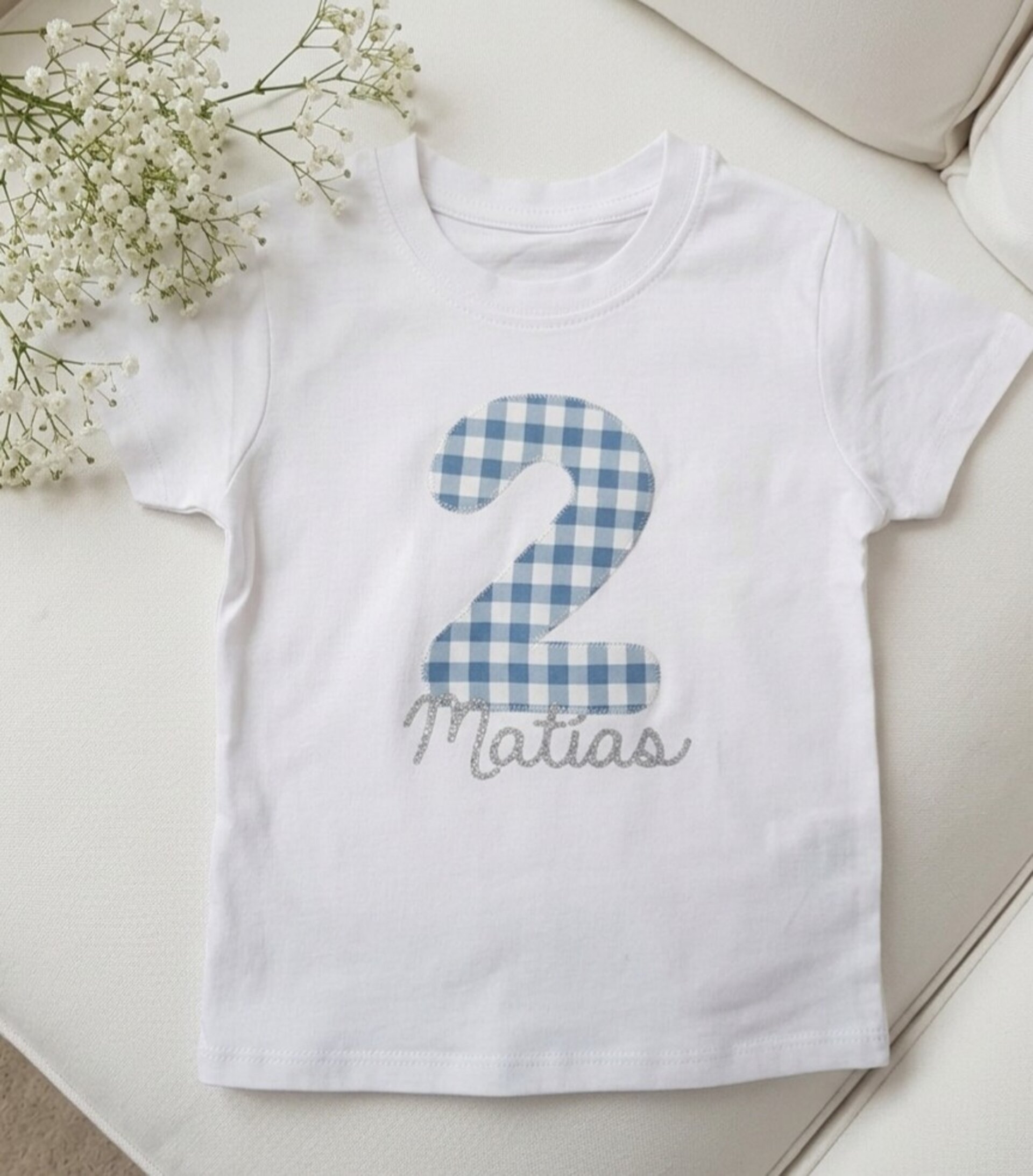 Camiseta personalizada con la número y el nombre, varios colores - 1