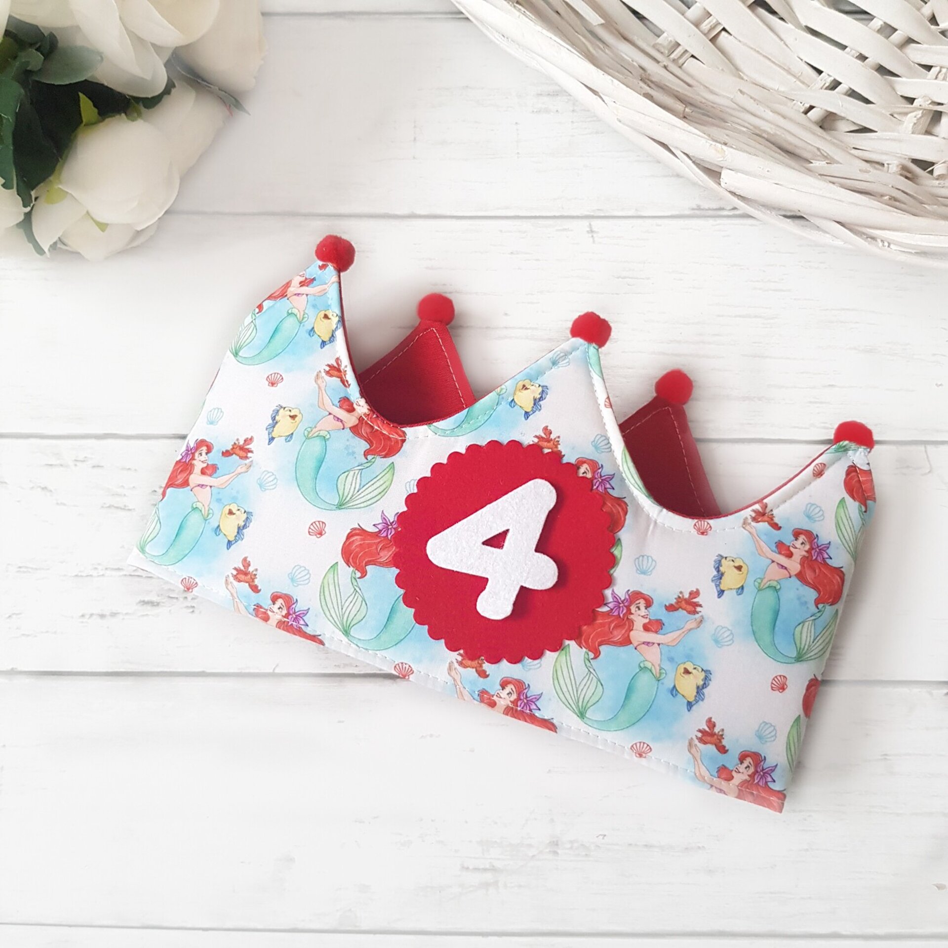 Corona cumpleaños Sirenita, edición limitada - 1