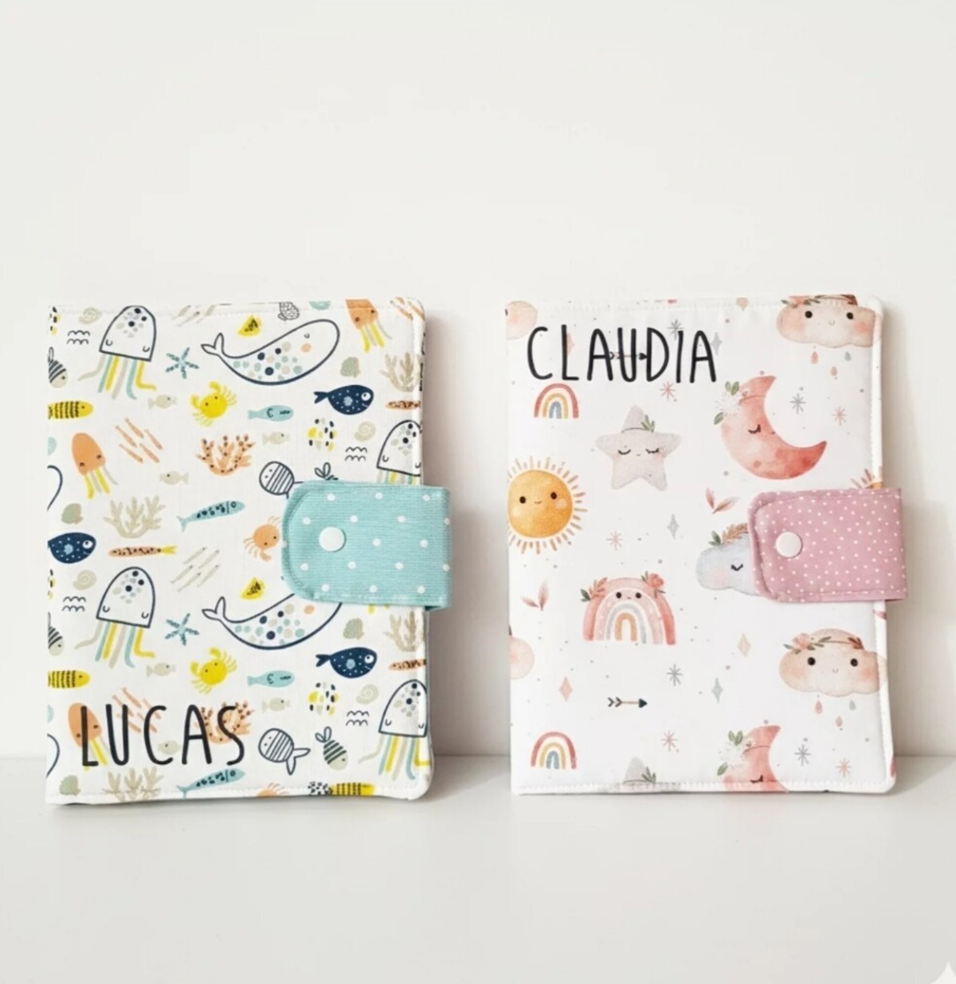 Portadocumentos bebé personalizado con el nombre - 1