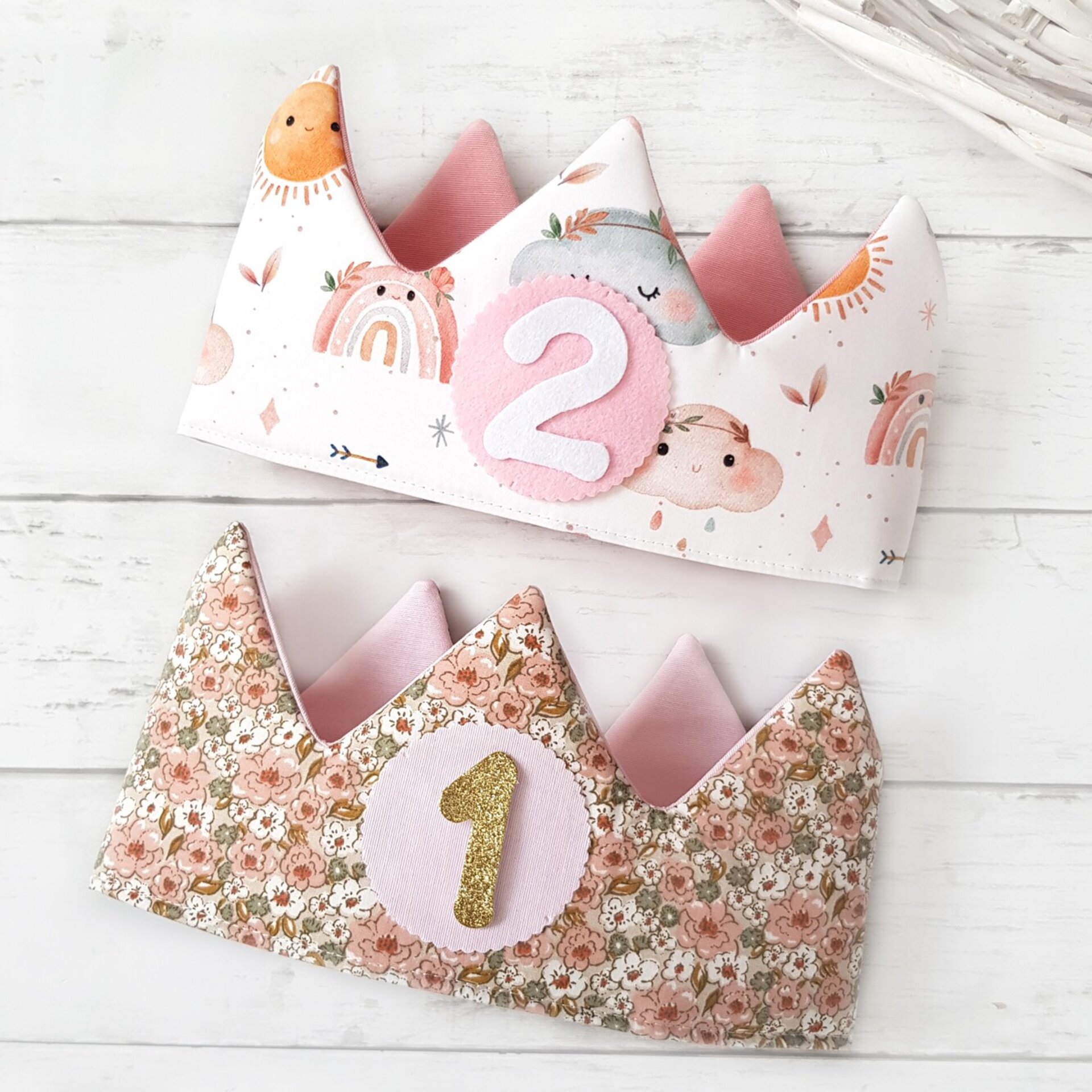 Corona cumpleaños NIÑA A MEDIDA - 1