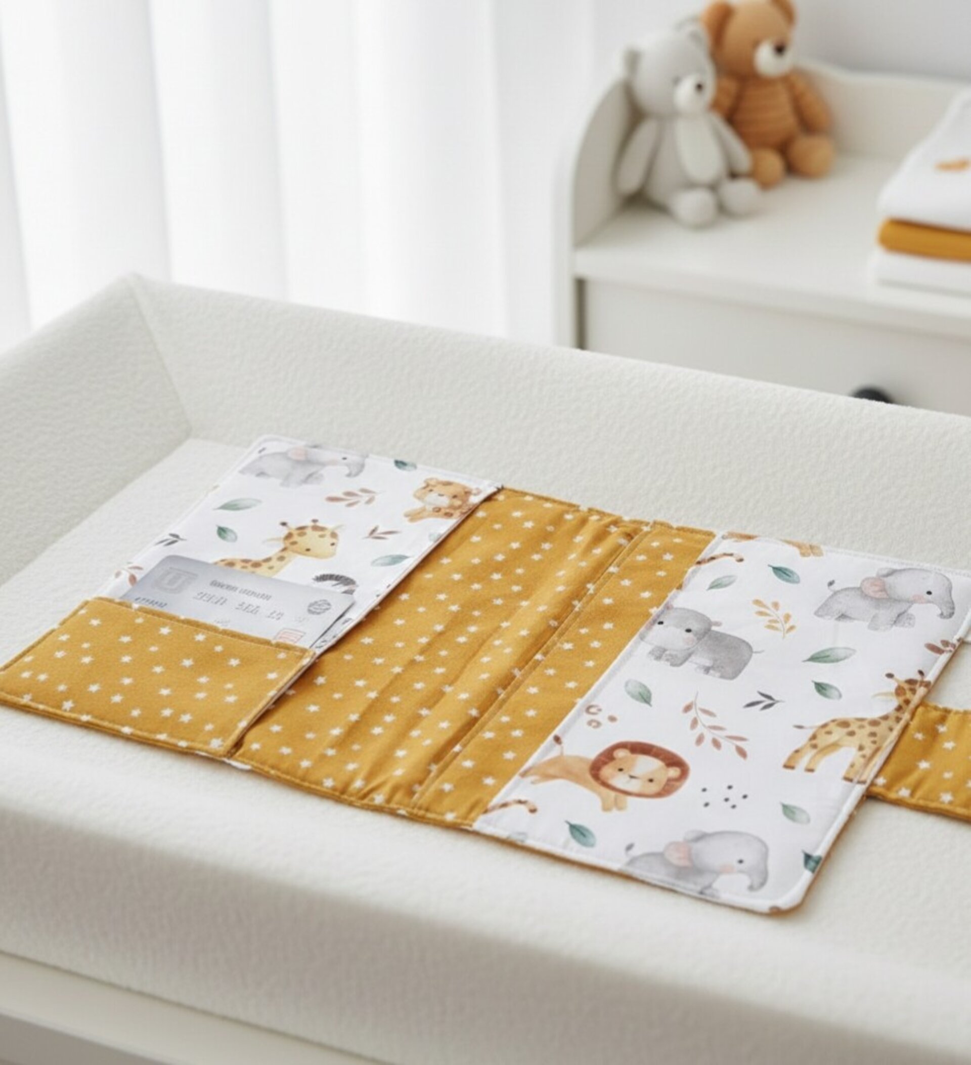 Portadocumentos bebé personalizado con el nombre Selva - 2