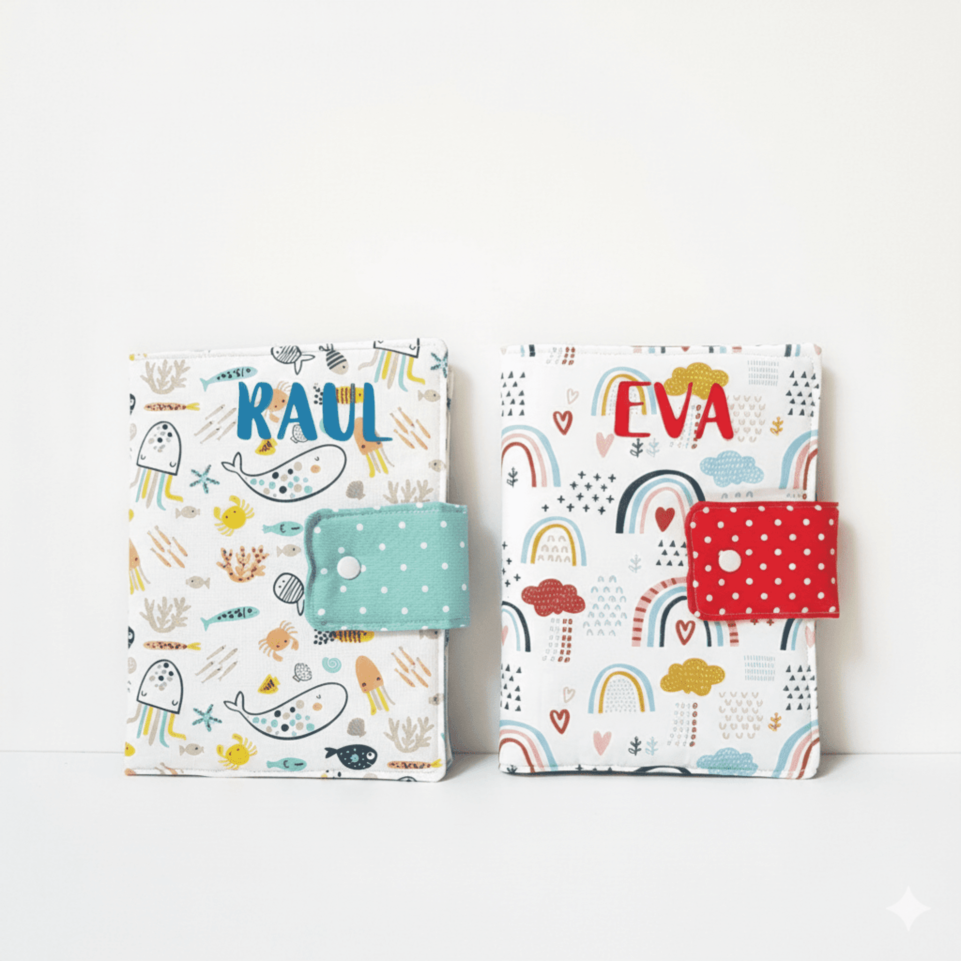 Portadocumentos bebé personalizado con el nombre - 1