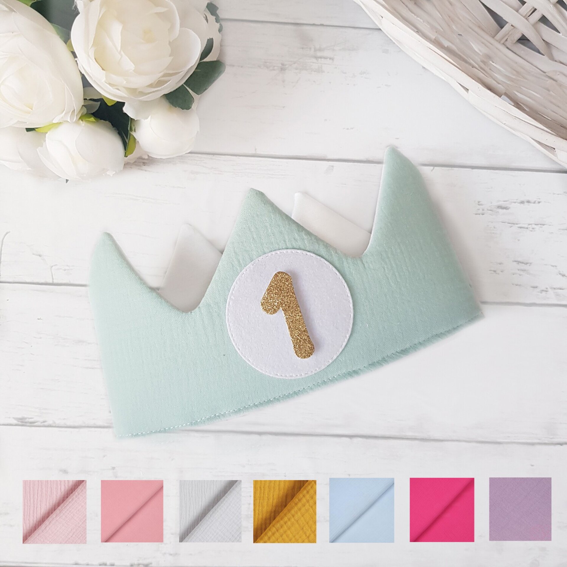 Corona cumpleaños NIÑA A MEDIDA - 7