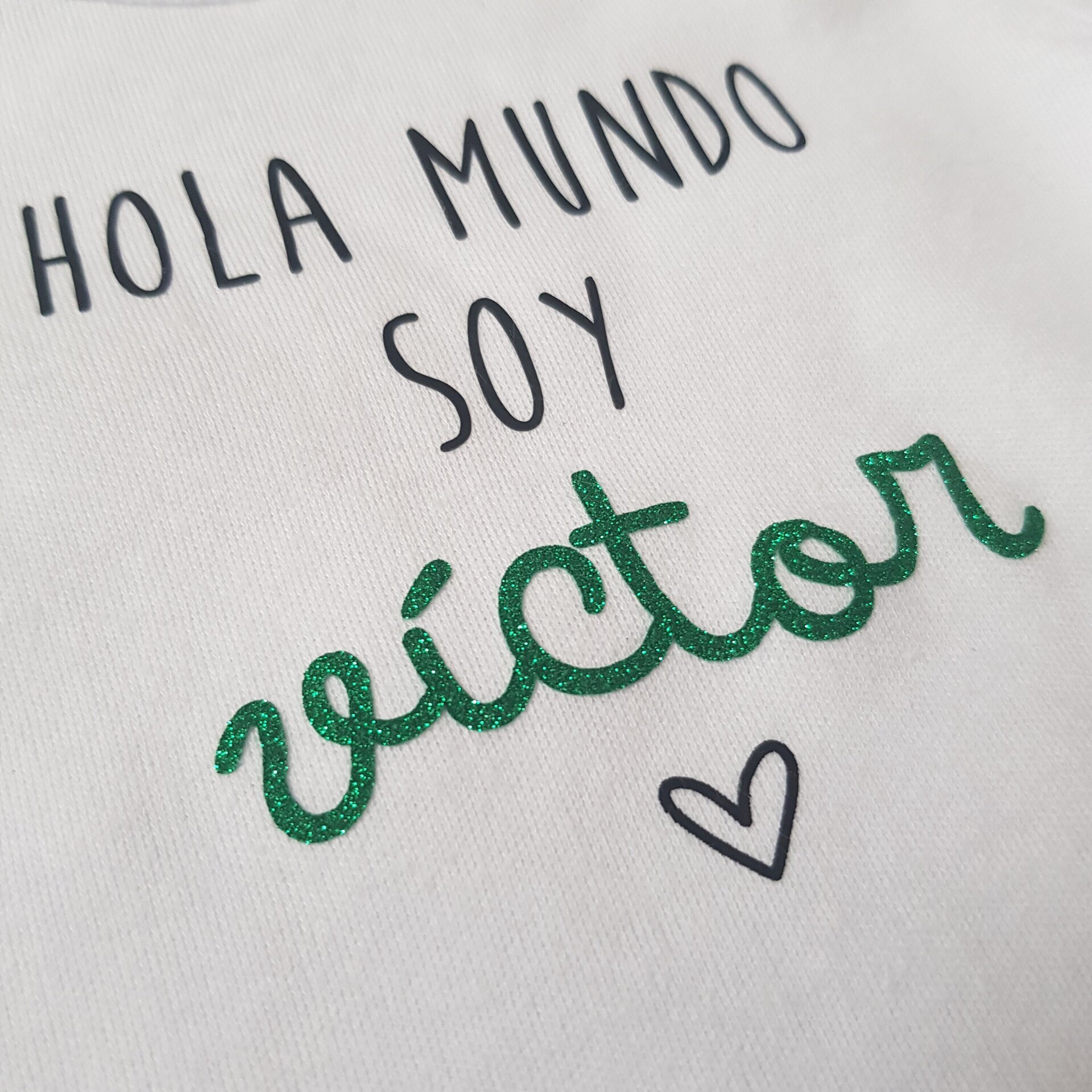 Body personalizado Hola mundo, varios colores - 2