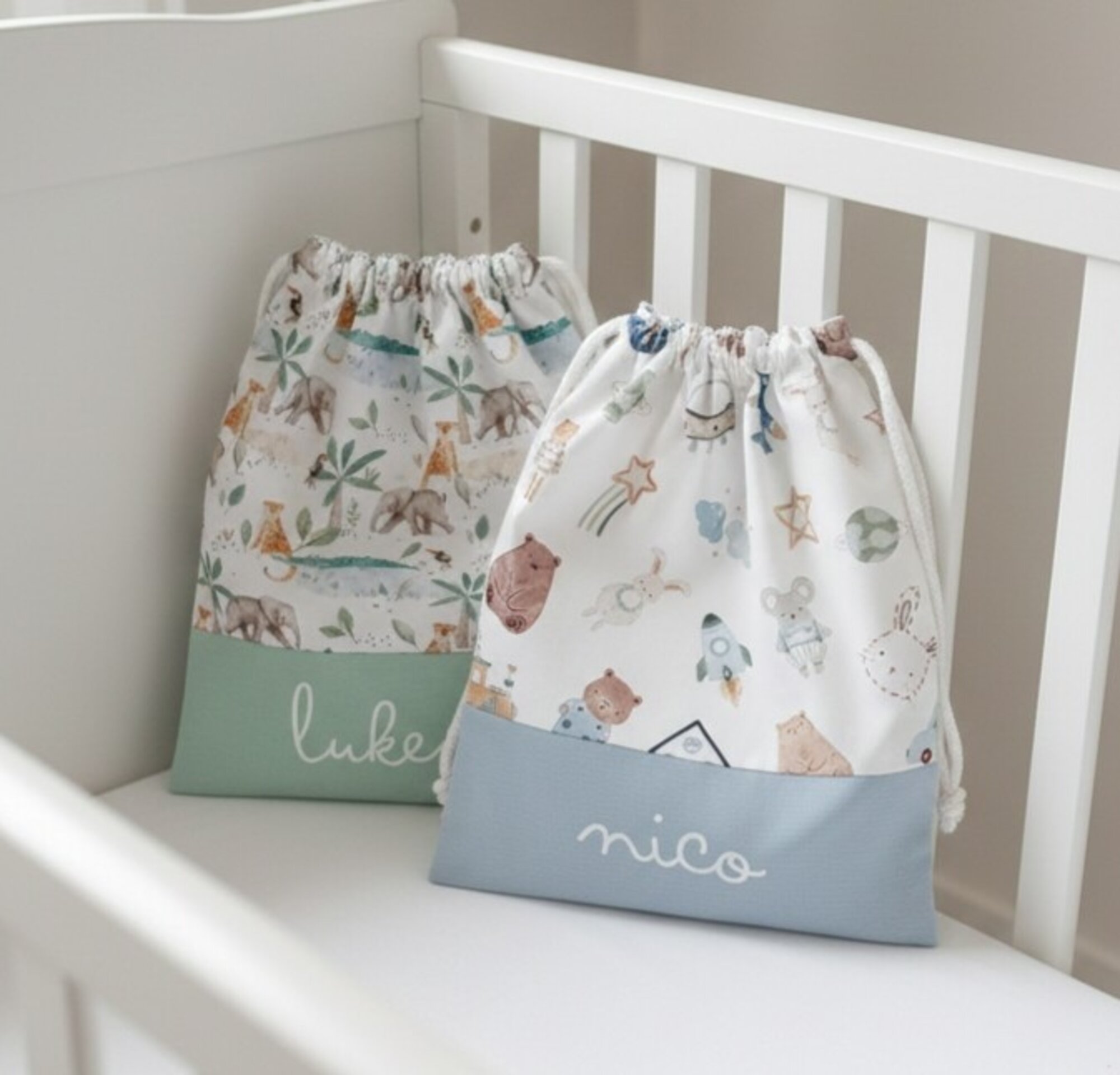 Bolsa de tela personalizada con el nombre - 1